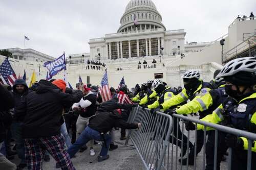 Two Congressional Candidates: One Former Capitol Police Officer, One Jan. 6 Rioter