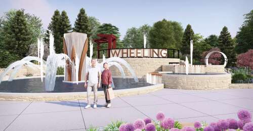 Plan to replace Wheeling’s landmark fountain progressing