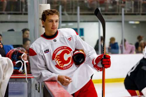 Fired up to be a Flame: Rolling Meadows' Hextall ‘just very joyful' to hear the NHL's call