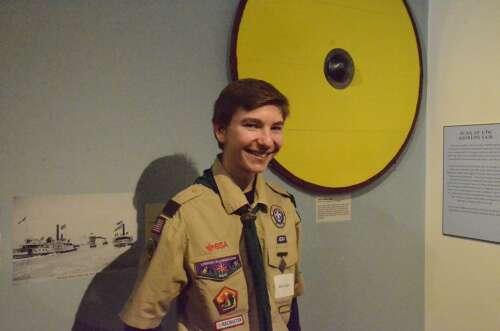 West Aurora Eagle Scout gives handmade Viking shield replicas to Geneva History Museum - Vimarsana News