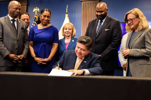 Gov. JB Pritzker and House Speaker Emanuel “Chris” Welch on Tuesday put the ball back in the Bears’ court about a pending stadium deal to stay in Illinois. “The reality is that the Bears have ...