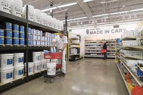 True Value opens store inside paint plant