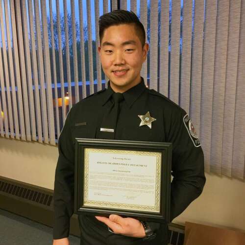 Firefighter, ice rink manager credited with saving man's life