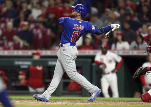 Cubs outfielder Happ named all star reserve