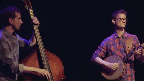 Jonas Friddle and Andrew Wilkins bring their fretless banjo and upright ...