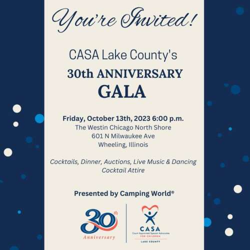 CASA Lake County Celebrates 30 Years of Advocacy for Children with