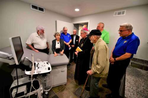 TLC Pregnancy Center's new ultrasound machine