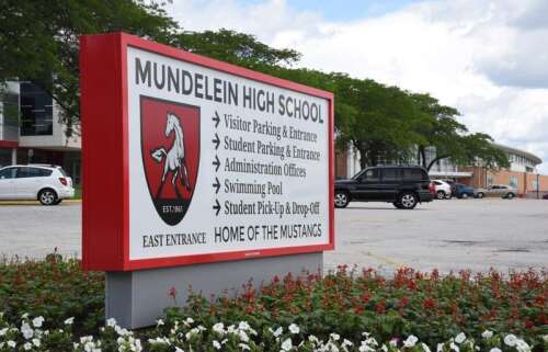 A Mundelein middle school teacher who also serves as the girls’ junior varsity volleyball coach at Mundelein High School was arrested Tuesday on allegations he unlawfully video recorded a female stu...