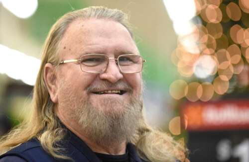 Meet the tattoo-covered greeter who charms Wal-Mart shoppers