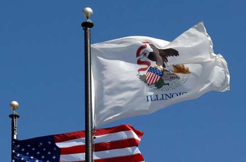 Bill To Redesign Illinois State Flag Awaits Governors Signature 2438