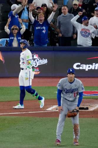 Shohei Ohtani chased in third inning of World Series Game 7 after