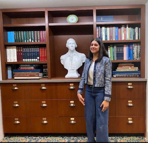 BGHS junior heads to the floor of the U.S. Senate - Vimarsana News