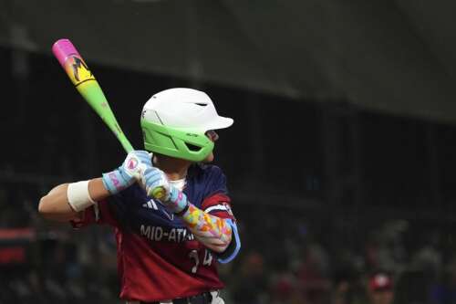 Top accessory this year at the Little League World Series? A bat that ...