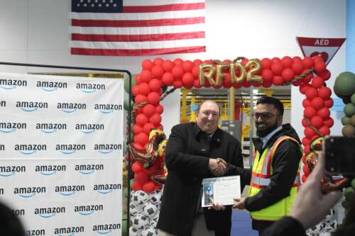 ‘From a farm field to this’: Amazon ‘fulfillment center’ opens in Huntley