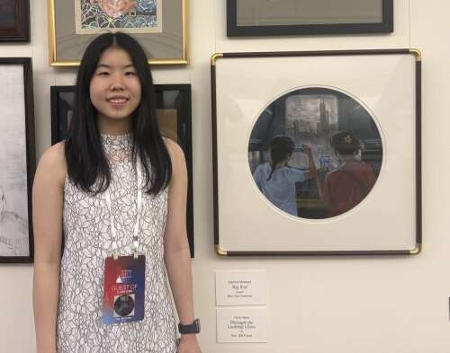 Naperville Central teen takes 2nd in international art contest