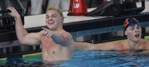 Boys swimming notes: State champs Johnson, Mieczkowski share special relationship - Vimarsana News