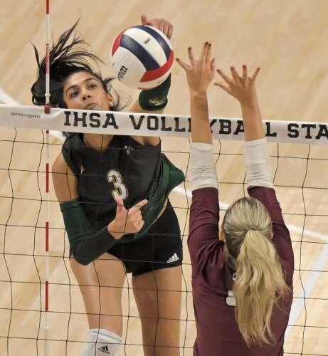 Saturday’s Fremd and Benet IHSA state volleyball tournament photos