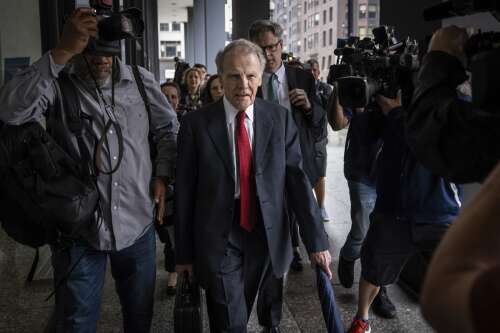SPRINGFIELD, Ill. — The stunning downward spiral of Michael Madigan’s political career ended Friday with a 7½-year prison sentence and a $2.5 million fine for the former Illinois House speaker an...