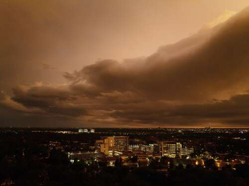 Another round of thunderstorms is expected to hit Chicago after severe weather downed trees and brought possible tornadoes to the area Sunday night. The upcoming storms are expected to last from Monda...