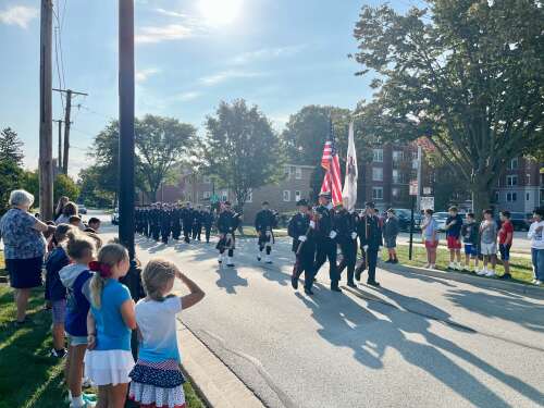 Students honor local heroes on Patriot Day