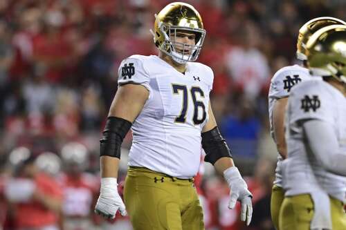 If the Bears decide to upgrade at left tackle, would Notre Dame's Alt be available? - Vimarsana News