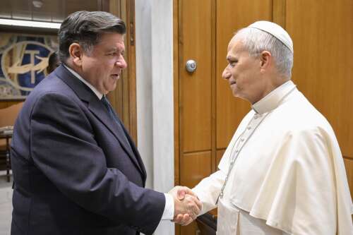 A private meeting between Gov. JB Pritzker and Pope Leo XIV in Rome is raising hopes that the suburban native will return to Chicago for a visit. Pritzker and his wife, MK, spent time with the pontiff...