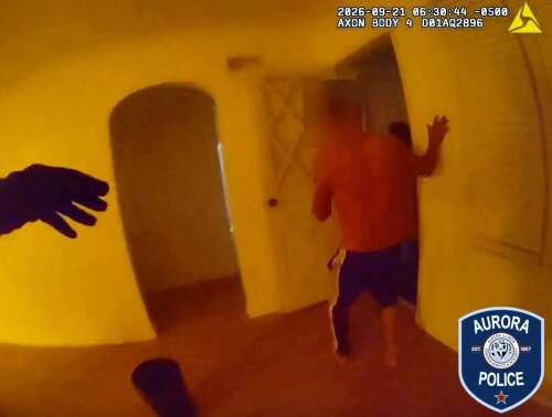 ‘Let's go!': Aurora police officer rescues man from burning home