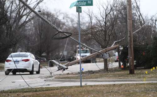 Images: Storms leave plenty of destruction, cleanup begins