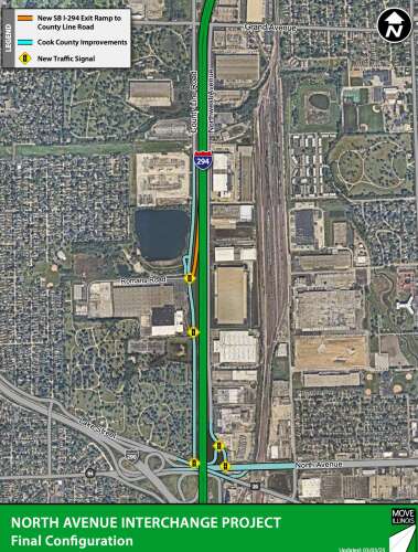 ‘We finally got the ramp open’: Access from tollway to North Avenue a ...