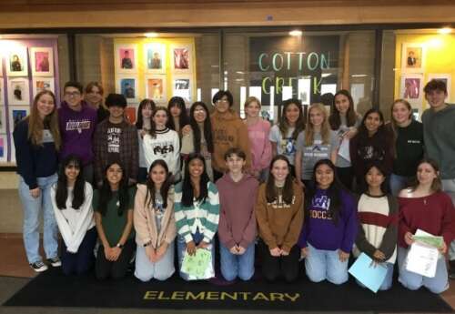 Wauconda High School Students Bring Recycling to D118