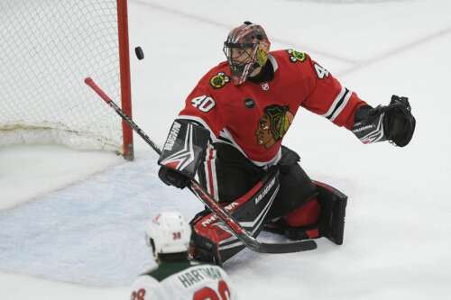 Kaprizov scores twice as Wild blank Blackhawks - Vimarsana News
