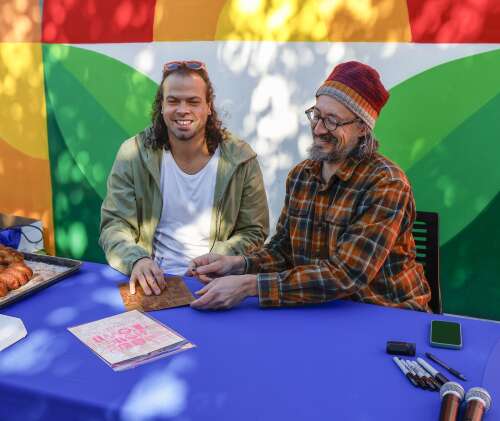 ‘We’re a part of Wheaton’: Professor and former student create mural ...