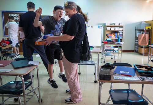 Born with a rare and aggressive brain tumor, Huntley teen starts high school — a once-unfathomable milestone