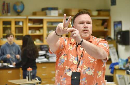 'It's like he lives here': Wheeling High School science instructor goes 'above and beyond' - Vimarsana News