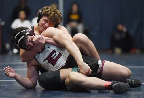Boys wrestling: Six Saints win sectional titles at Conant - Vimarsana News