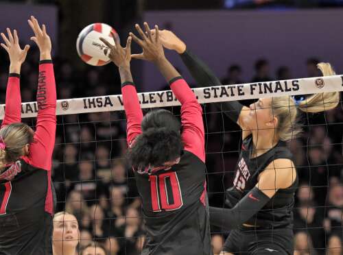 Girls volleyball: Marist beats Benet in 4A state final for second ...