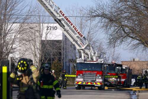 Crews battling significant industrial fire near O'Hare - Vimarsana News