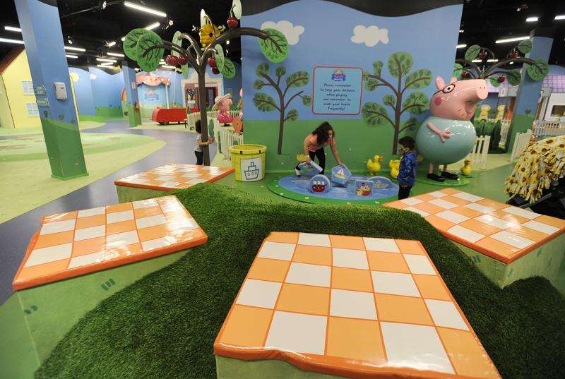 Oinktastic Indoor Play Area  Peppa Pig World of Play Chicago