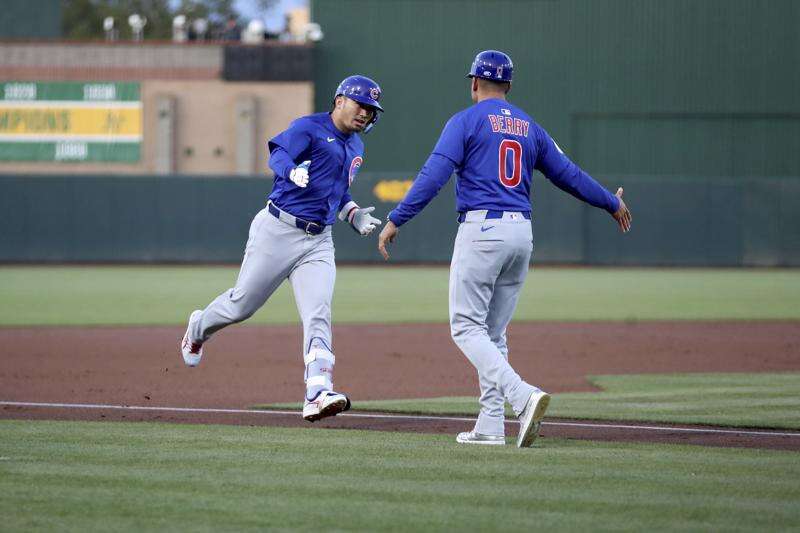 Kyle Tucker homers in his 4th straight game as the Cubs power past the A's again, 7-4