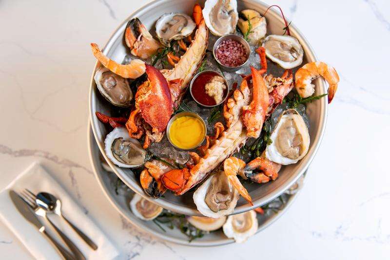 Suburban seafood outlet