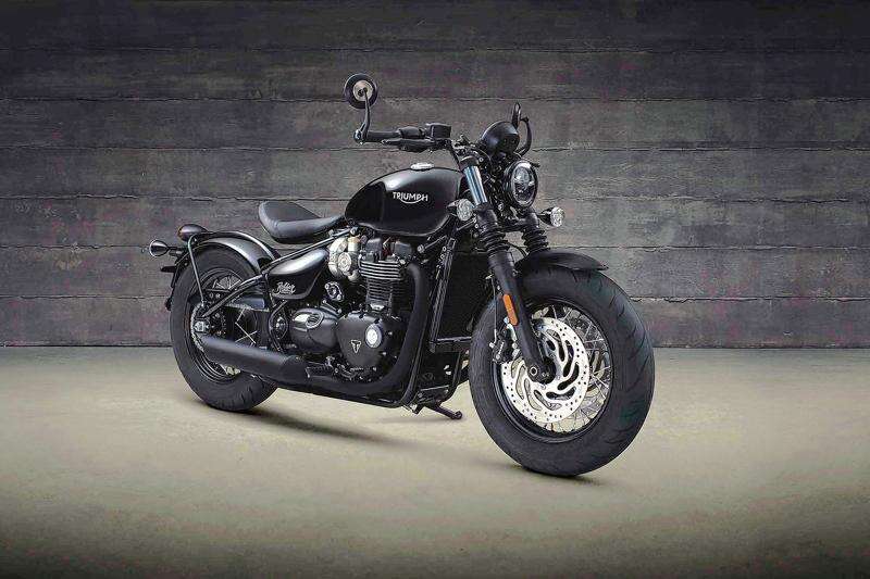 2021 triumph discount bonneville bobber black