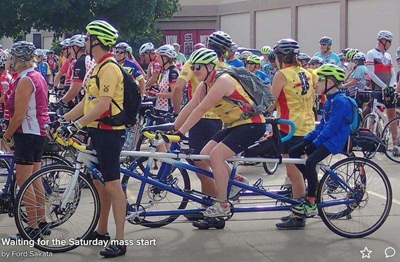 Tandem cycle group shop