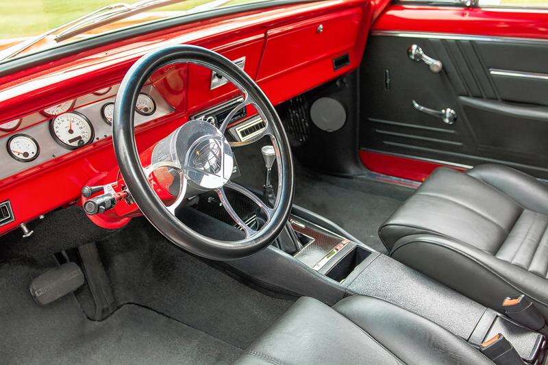 1966 chevy nova on sale interior