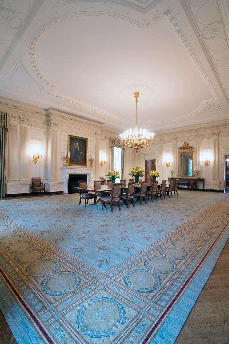 A look at the new White House State Dining Room