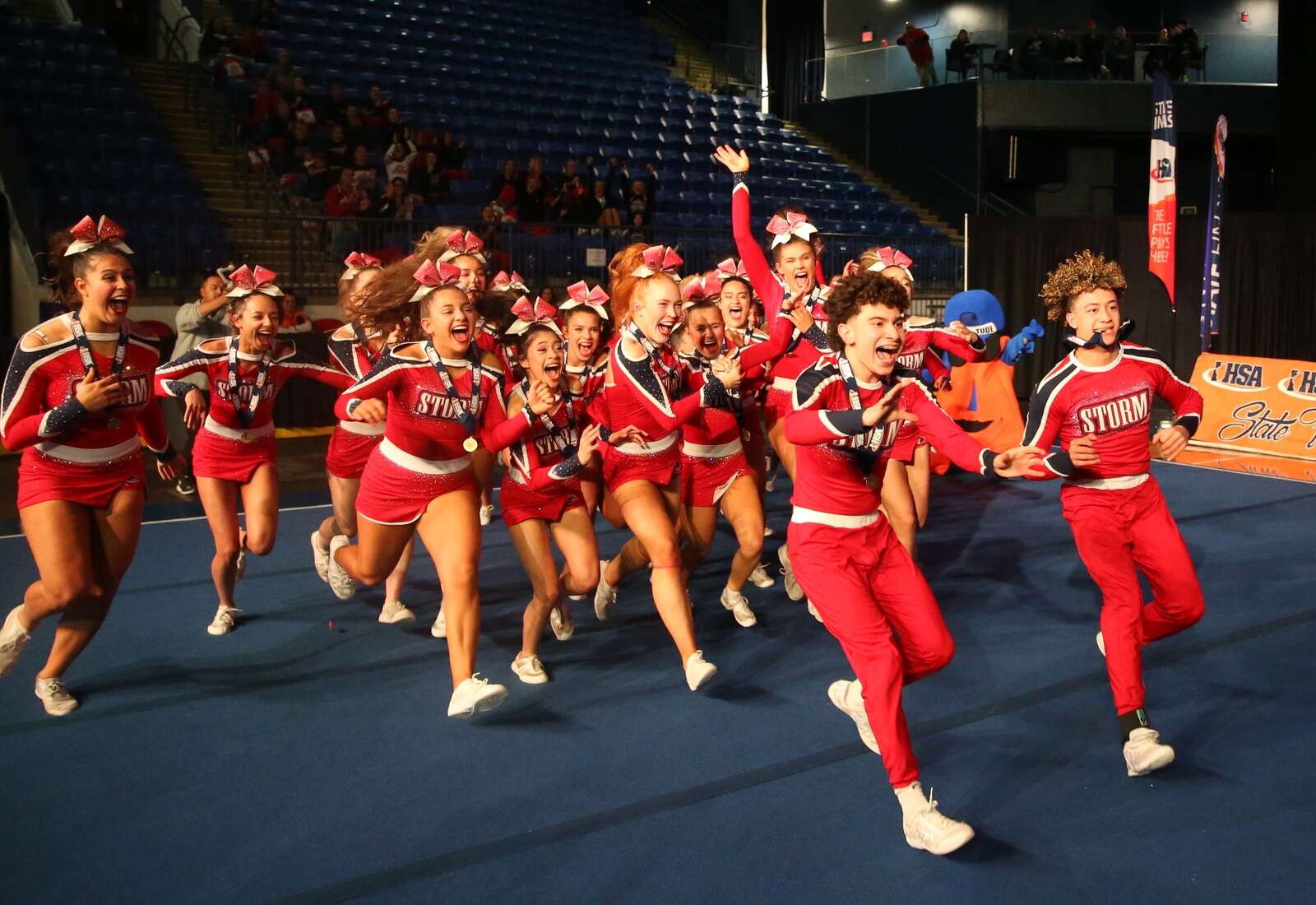 Images IHSA Competitive Cheerleading State Finals