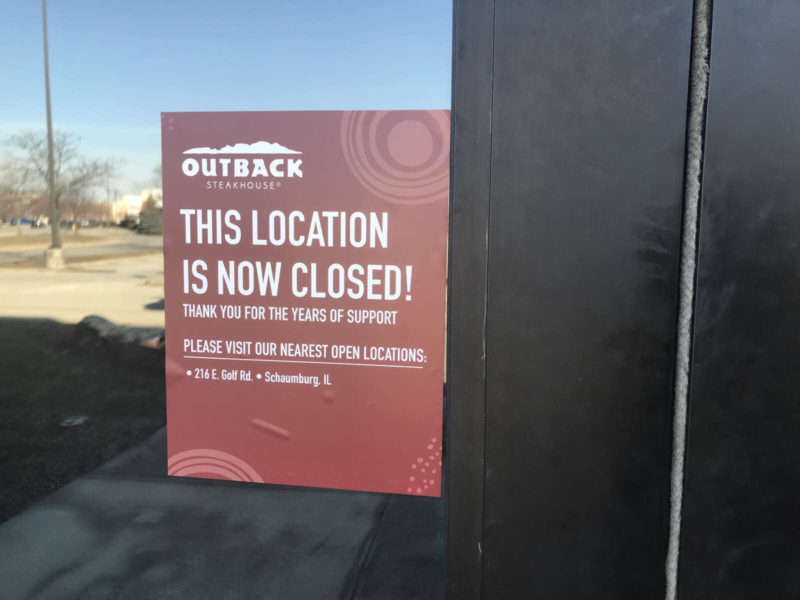 Nearest outback steakhouse top