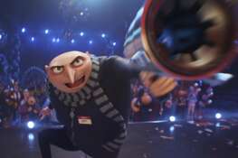 Gru (voiced by Steve Carell) is back in action in “Despicable Me 4.”