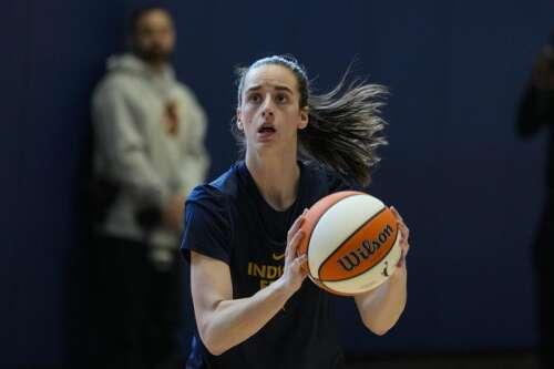 Clark turns focus back to basketball as training camp opens for Indiana Fever
