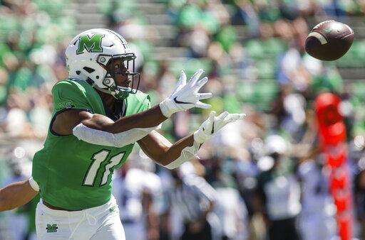 No. 23 Appalachian State enters Top 25, visits Marshall