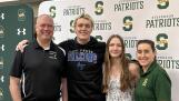 Mike Kusevskis serves as a volunteer goalkeepers coach for the Stevenson boys water polo program. Son Olin is a senior center on the team, and daughter Elsa is a sophomore goalkeeper for the girls team. Brigitte Kusevskis is an assistant coach for the Stevenson boys water polo team.